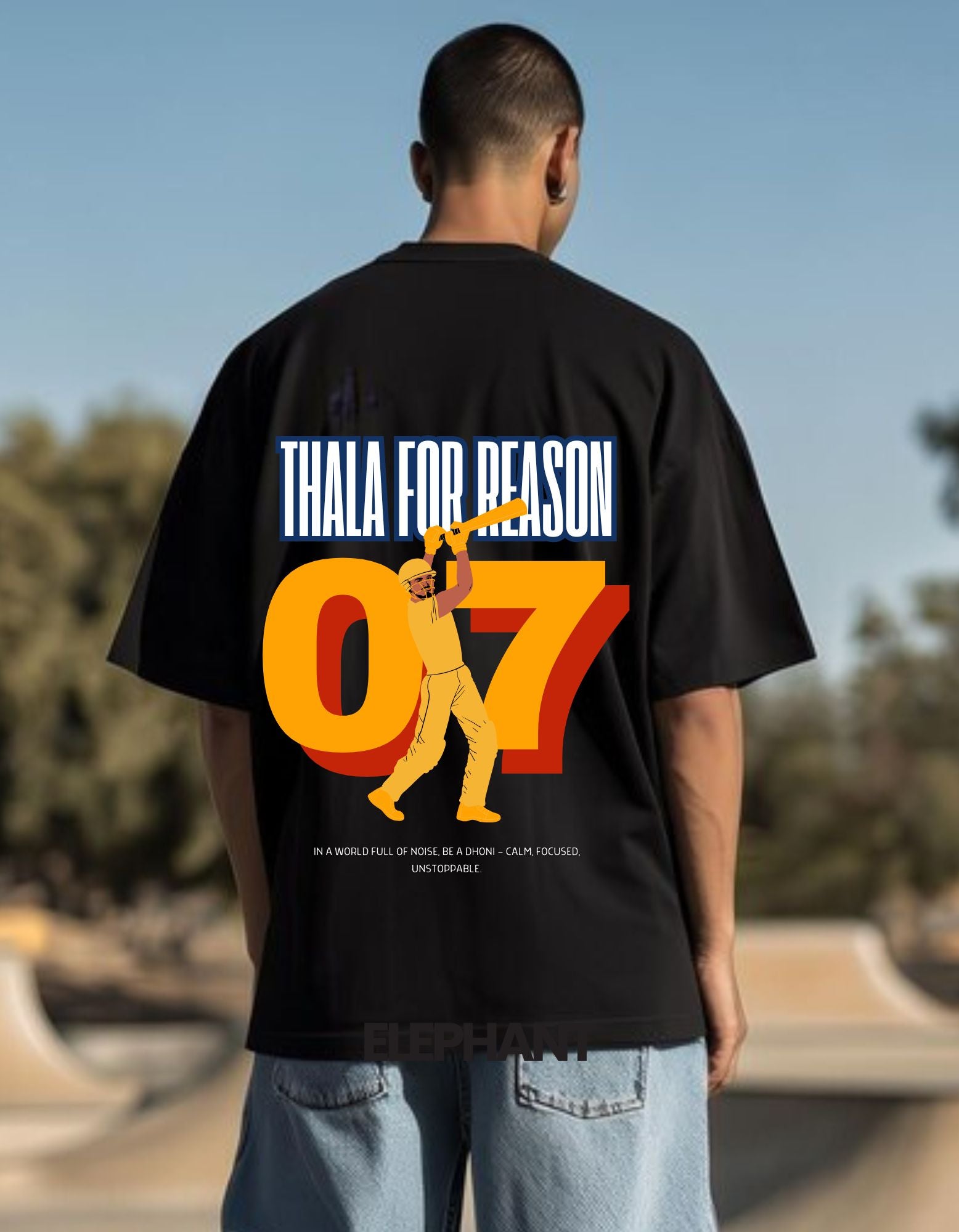 Oversize T-Shirt Thala For Reason